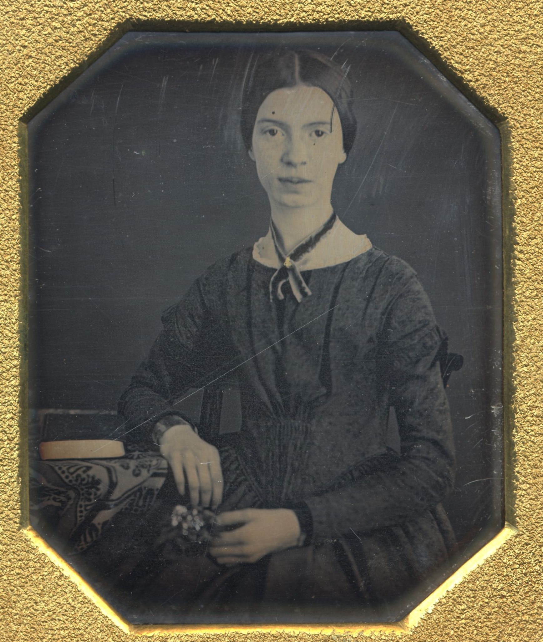Imagem de referência de Emily Dickinson, descrito nos dados abertos como poetisa americana (1830-1886)