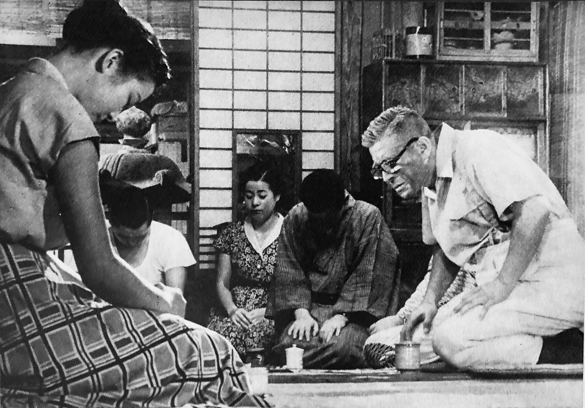 Imagem de referência de Ikimono no Kiroku, descrito nos dados abertos como filme de 1955 dirigido por Akira Kurosawa