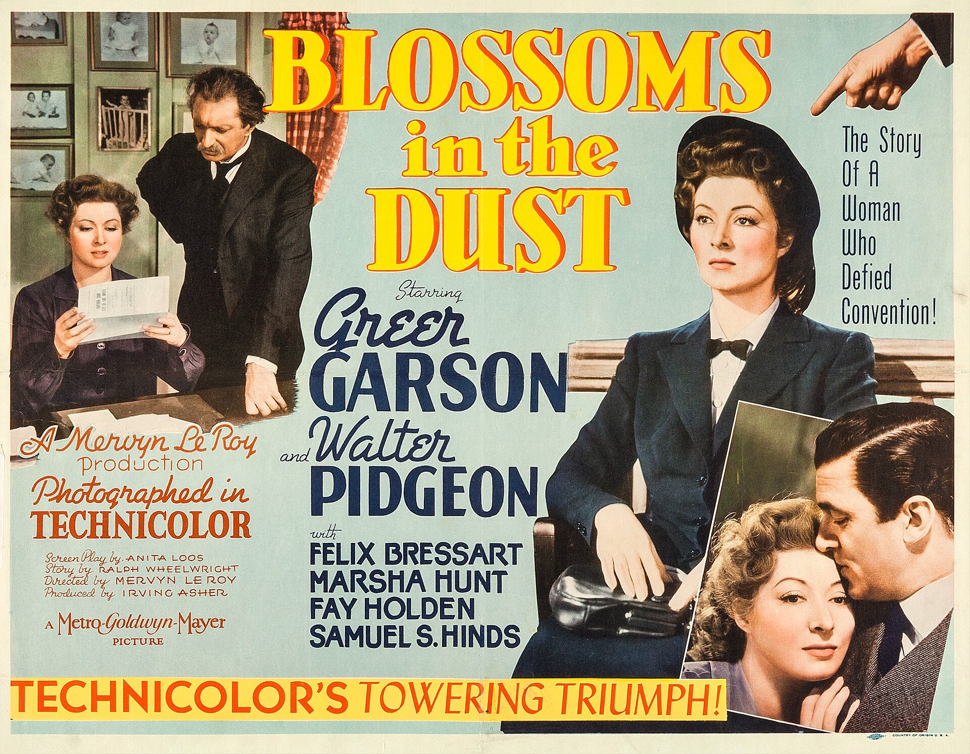 Imagem de referência de Flores do Pó, descrito nos dados abertos como filme de 1941 dirigido por Mervyn LeRoy