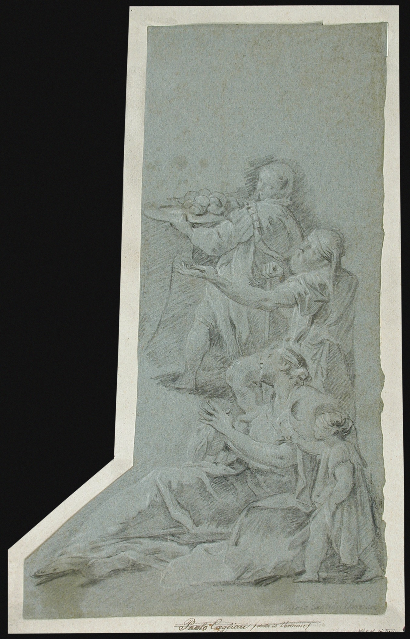 Imagem de referência de Figuras de um banquete, descrito nos dados abertos como desenho de Giambattista Pittoni no Museu de Arte de Los Angeles