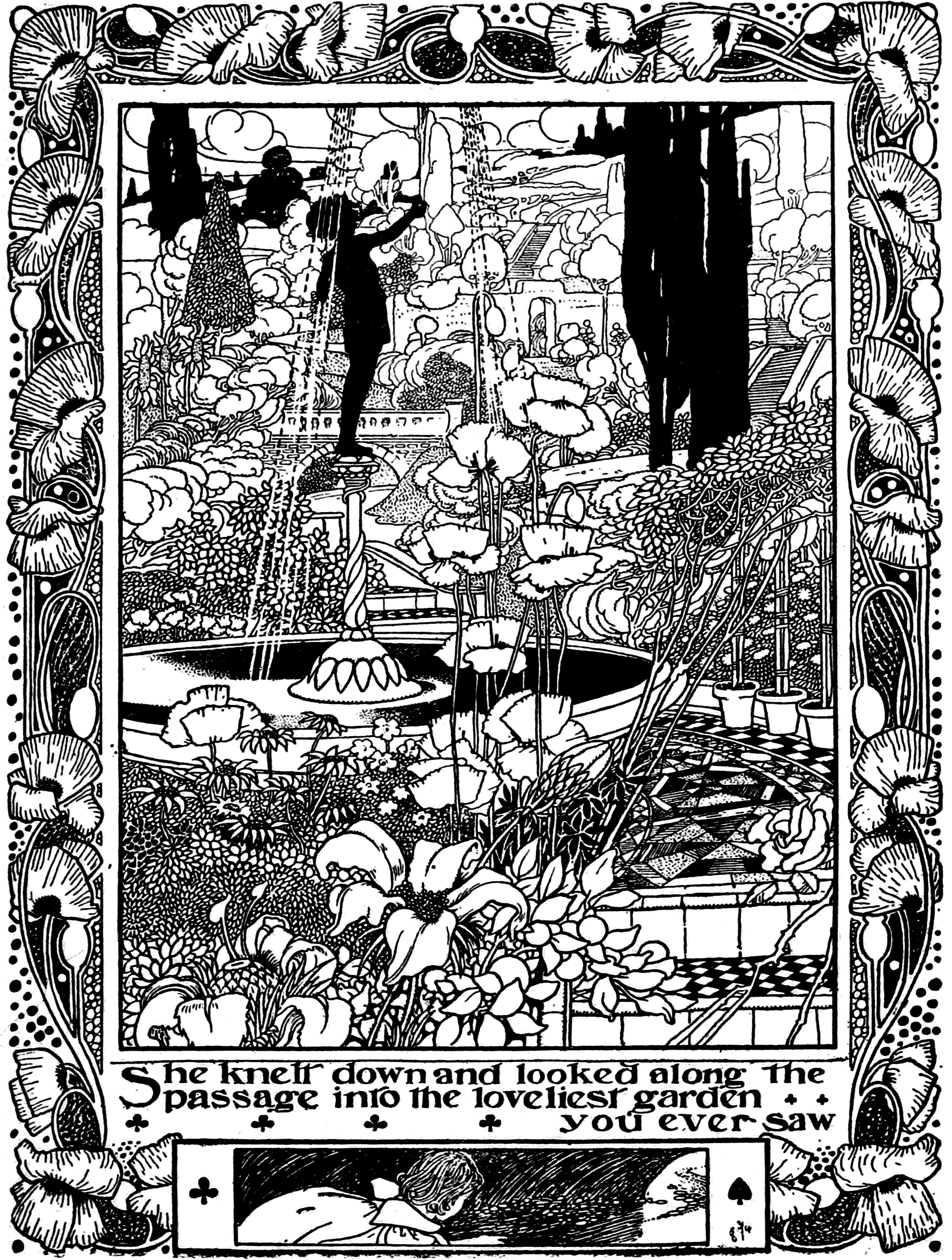 Imagem de referência de Alice's Wonderland, descrito nos dados abertos como 1923 filme de Walt Disney