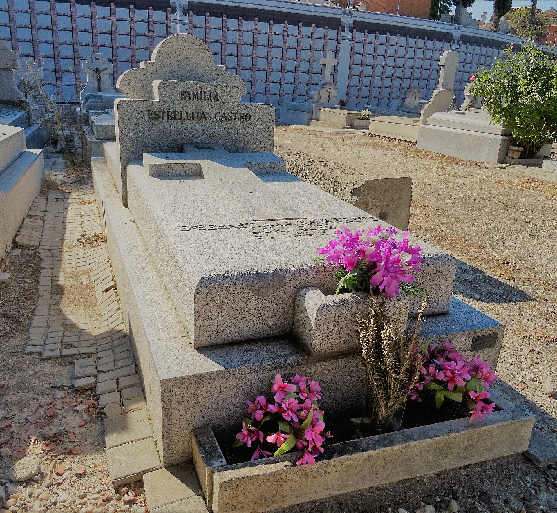 Imagem de referência de Estrellita Castro, descrito nos dados abertos como cantora espanhola