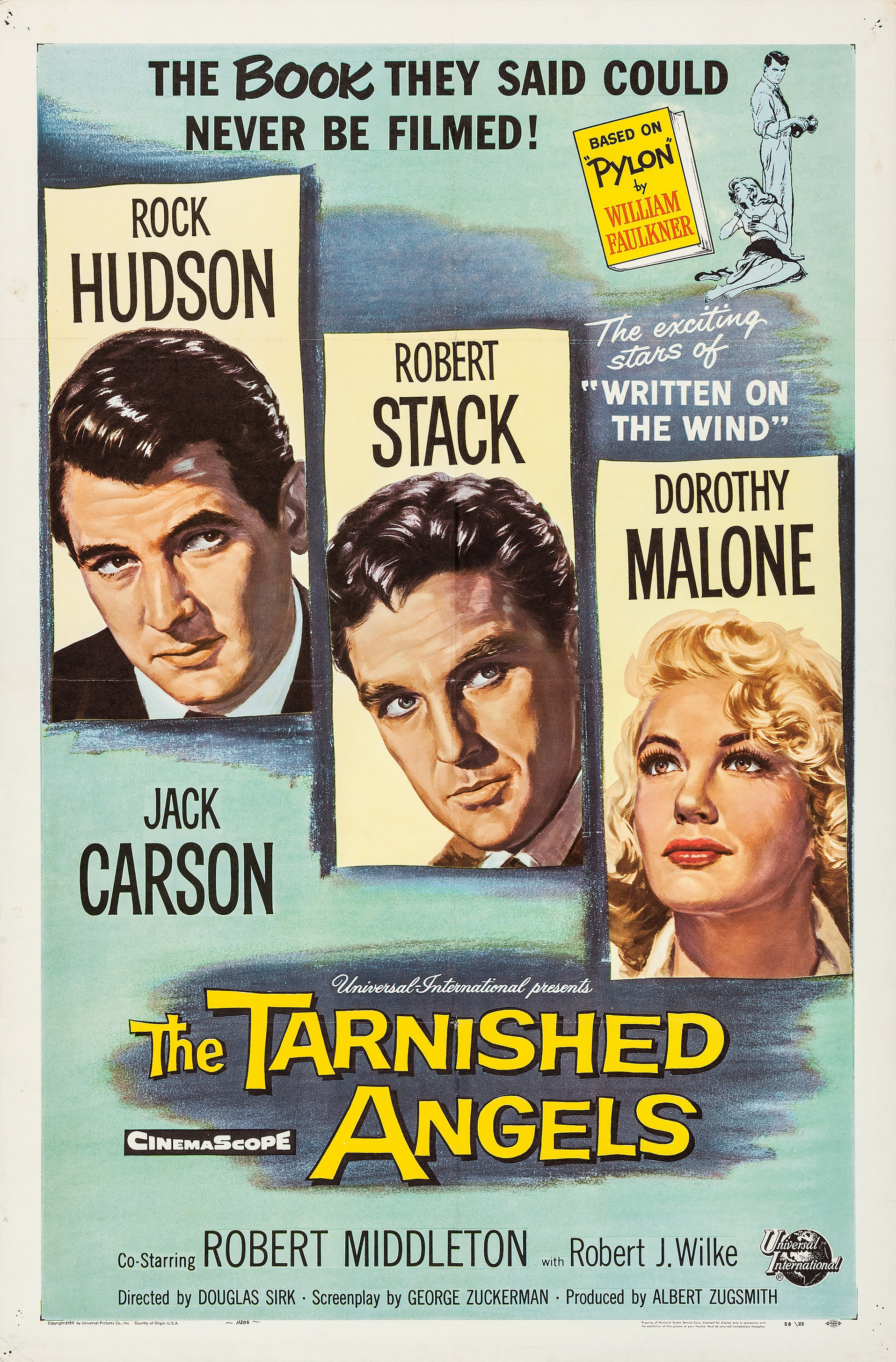Imagem de referência relacionada a The Tarnished Angels, item descrito como filme de 1958 dirigido por Douglas Sirk