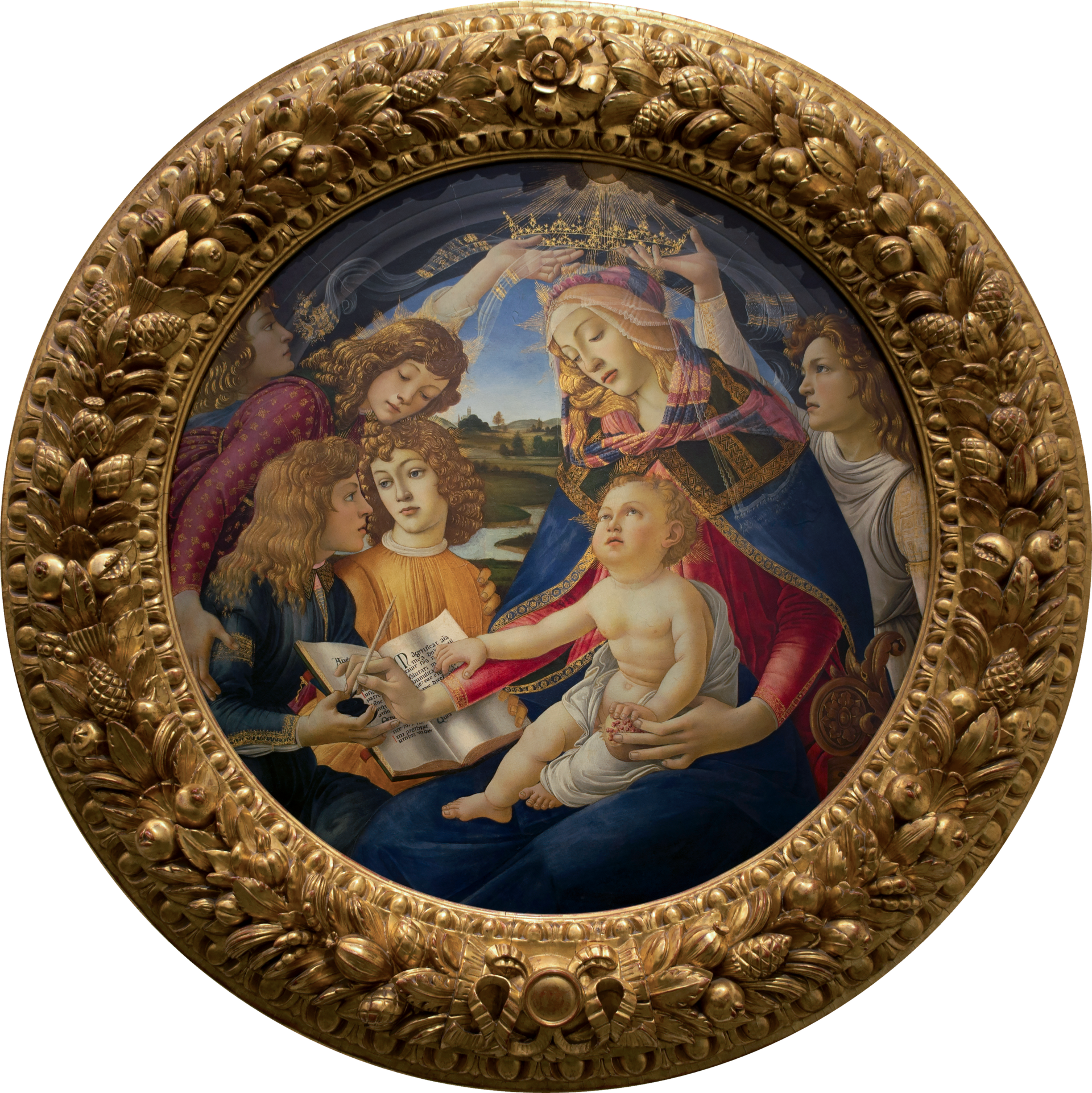 Imagem de referência de Magnificat, descrito nos dados abertos como cântico recitado por Nossa Senhora em sua visita à prima Isabel