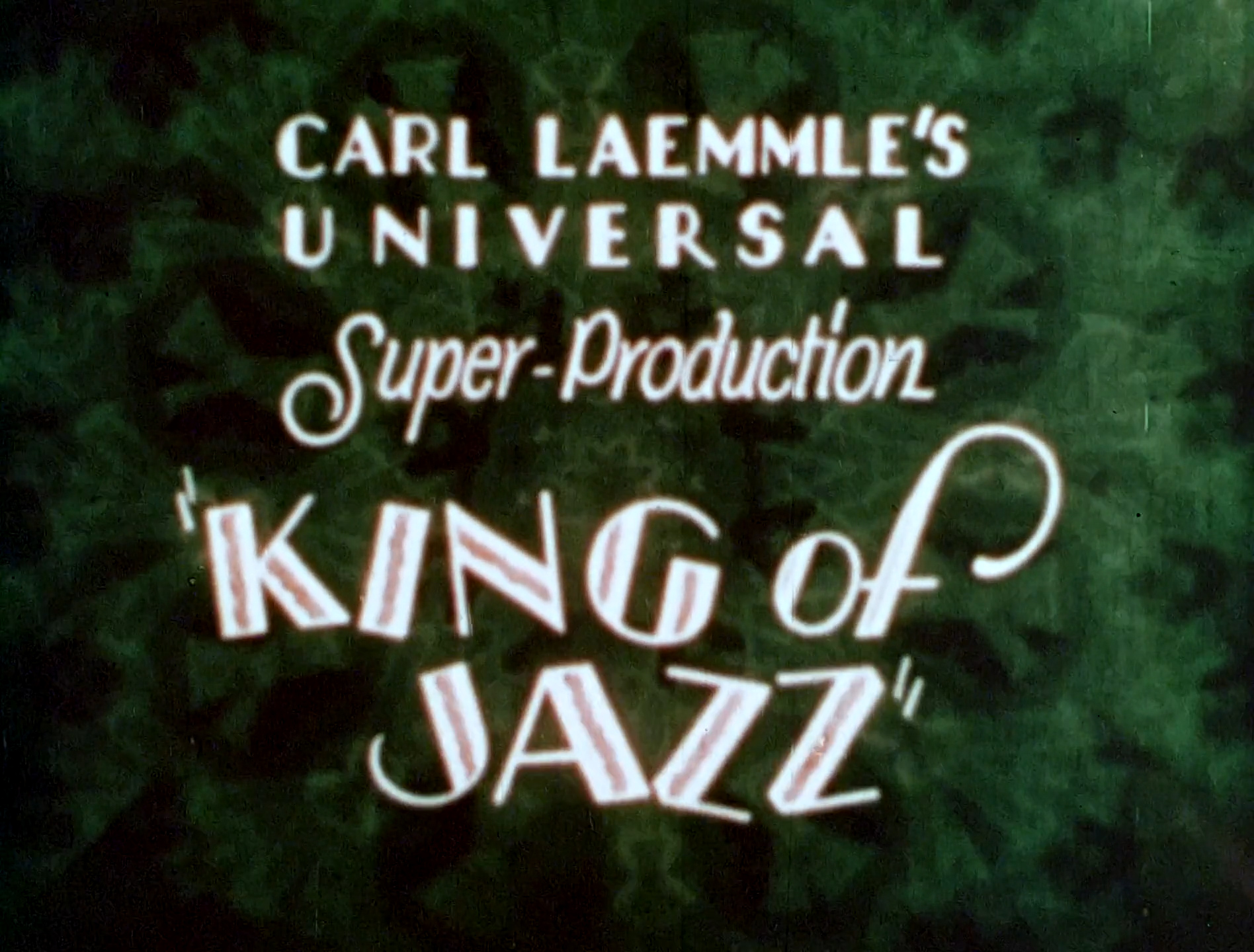 Imagem de referência de King of Jazz, descrito nos dados abertos como filme de 1930 dirigido por Paul Fejos e John Murray Anderson