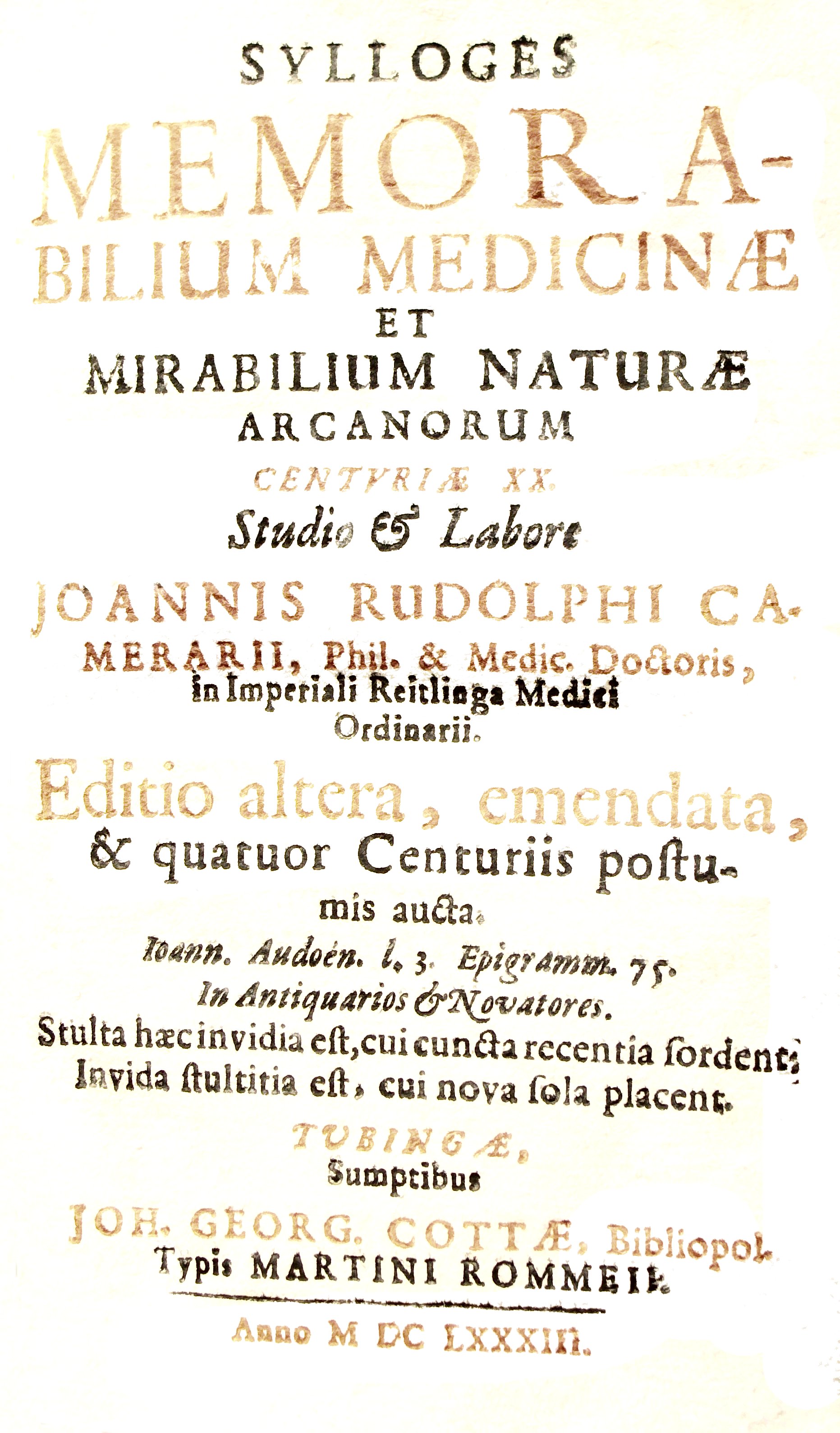 Imagem de referência de Rudolf Jacob Camerer, descrito nos dados abertos como professor académico alemão
