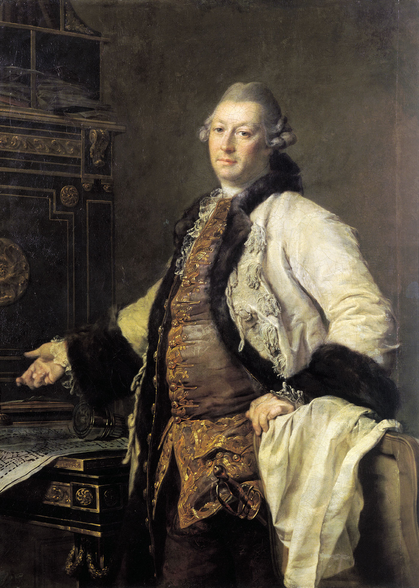 Imagem de referência de Dmitry Levitsky, descrito nos dados abertos como pintor retratista ukraino