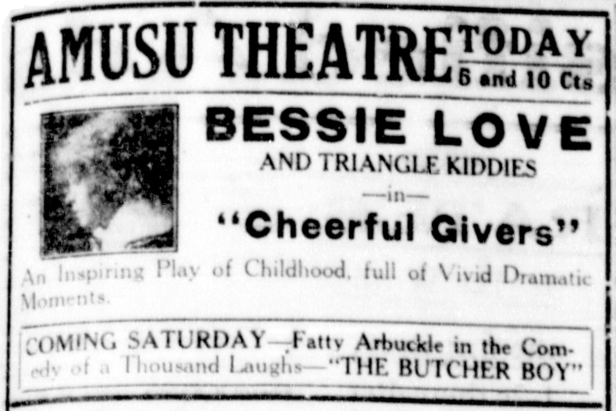 Imagem de referência de Cheerful Givers, descrito nos dados abertos como filme de 1917 dirigido por Paul Powell