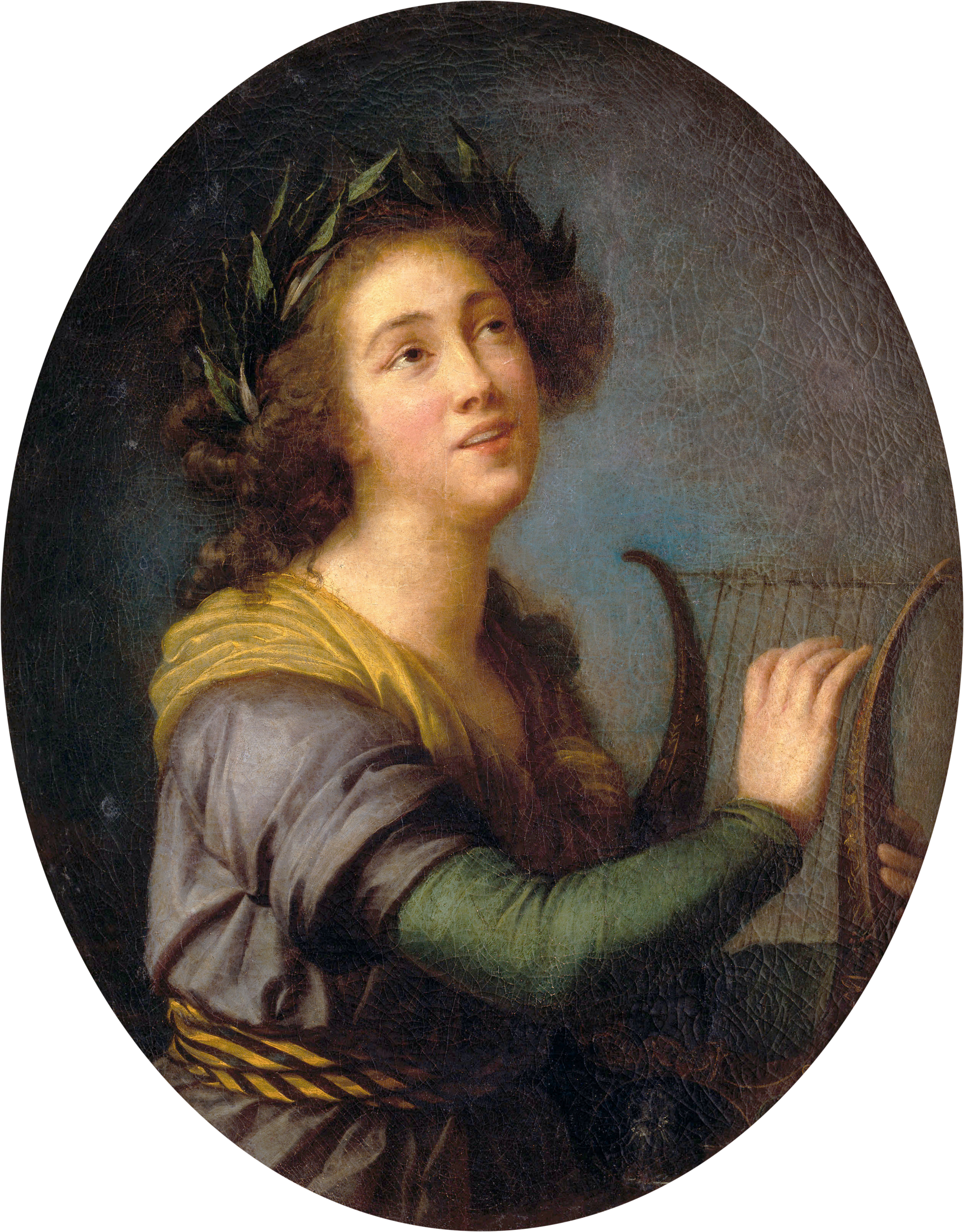 Imagem de referência de Retrato de Luísa Todi, descrito nos dados abertos como pintura de Élisabeth Louise Vigée-Lebrun