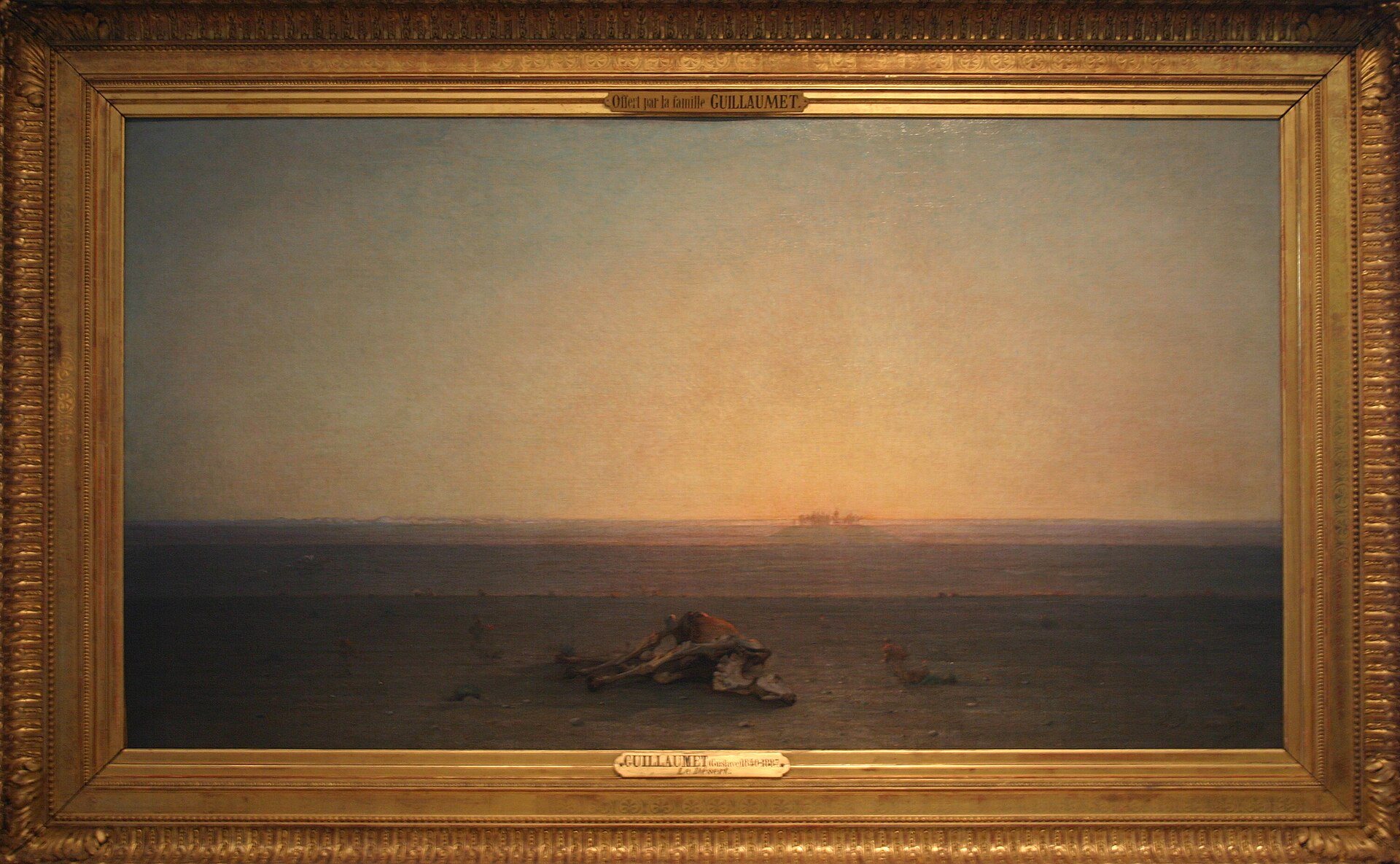 Imagem de referência de Gustave Guillaumet, descrito nos dados abertos como pintor francês