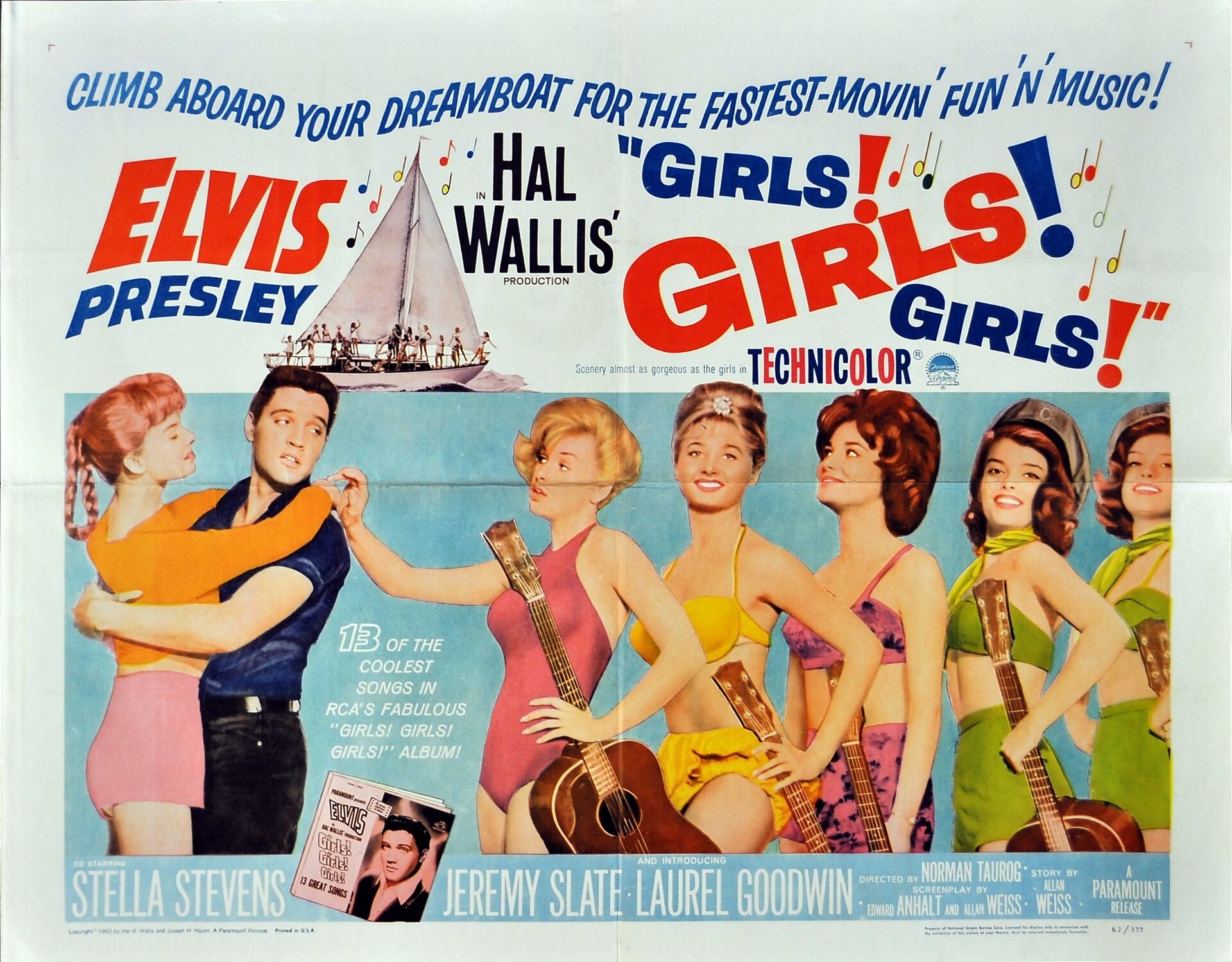 Imagem de referência de Girls! Girls! Girls!, descrito nos dados abertos como filme de 1962 dirigido por Norman Taurog