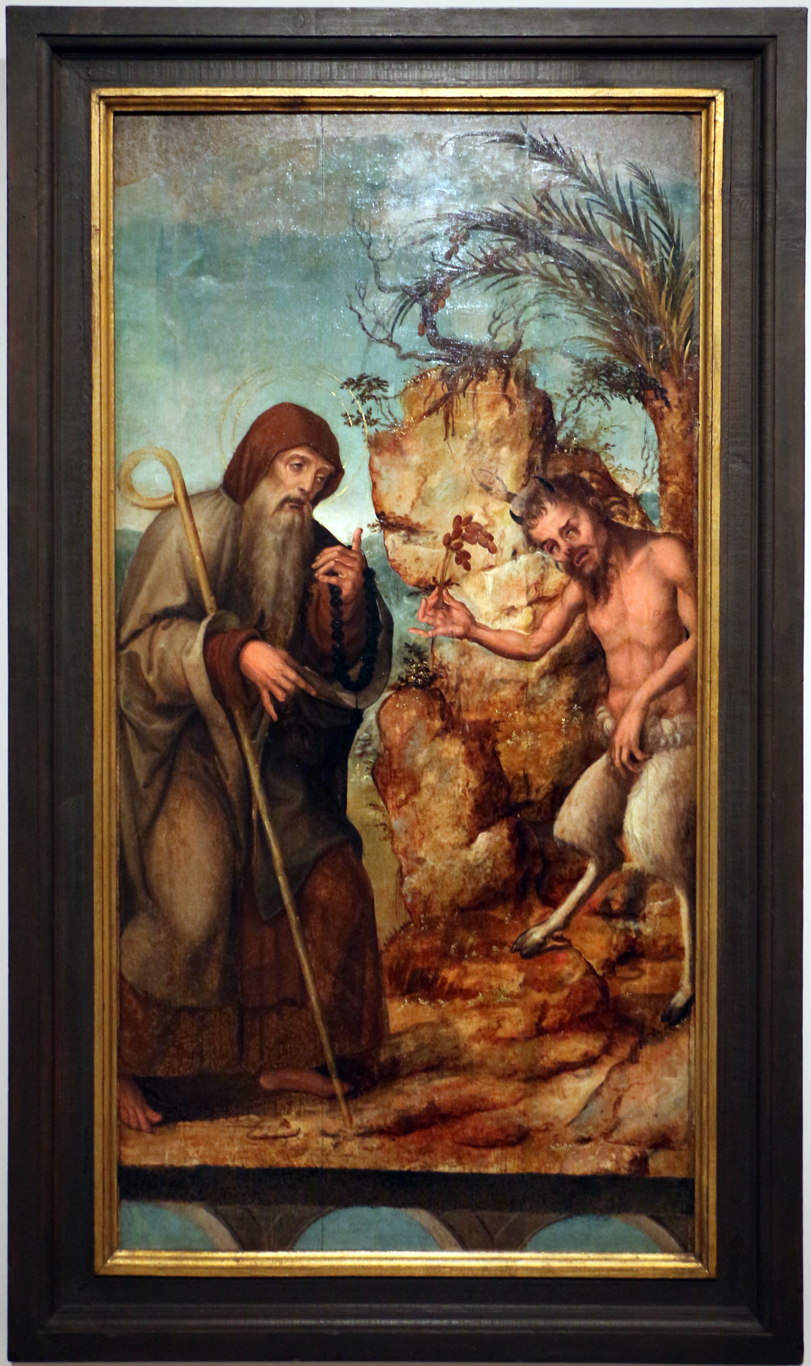 Imagem de referência de Políptico do Mestre dos Arcos, descrito nos dados abertos como conjunto de 5 pinturas a óleo sobre madeira de carvalho criado no período de 1530 a 1550 por pintor português desconhecido que se designa por Mestre dos Arcos