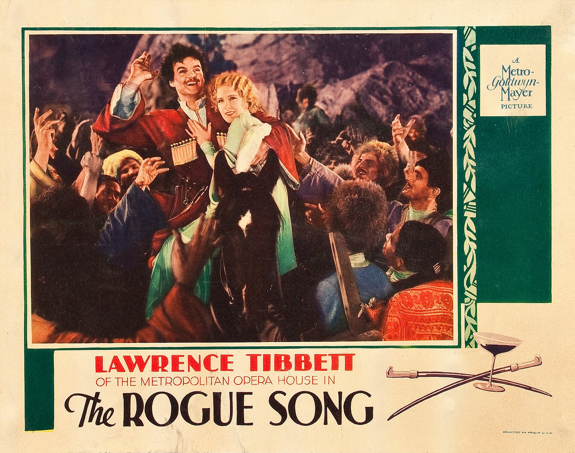 Imagem de referência de The Rogue Song, descrito nos dados abertos como filme de 1930 dirigido por Lionel Barrymore