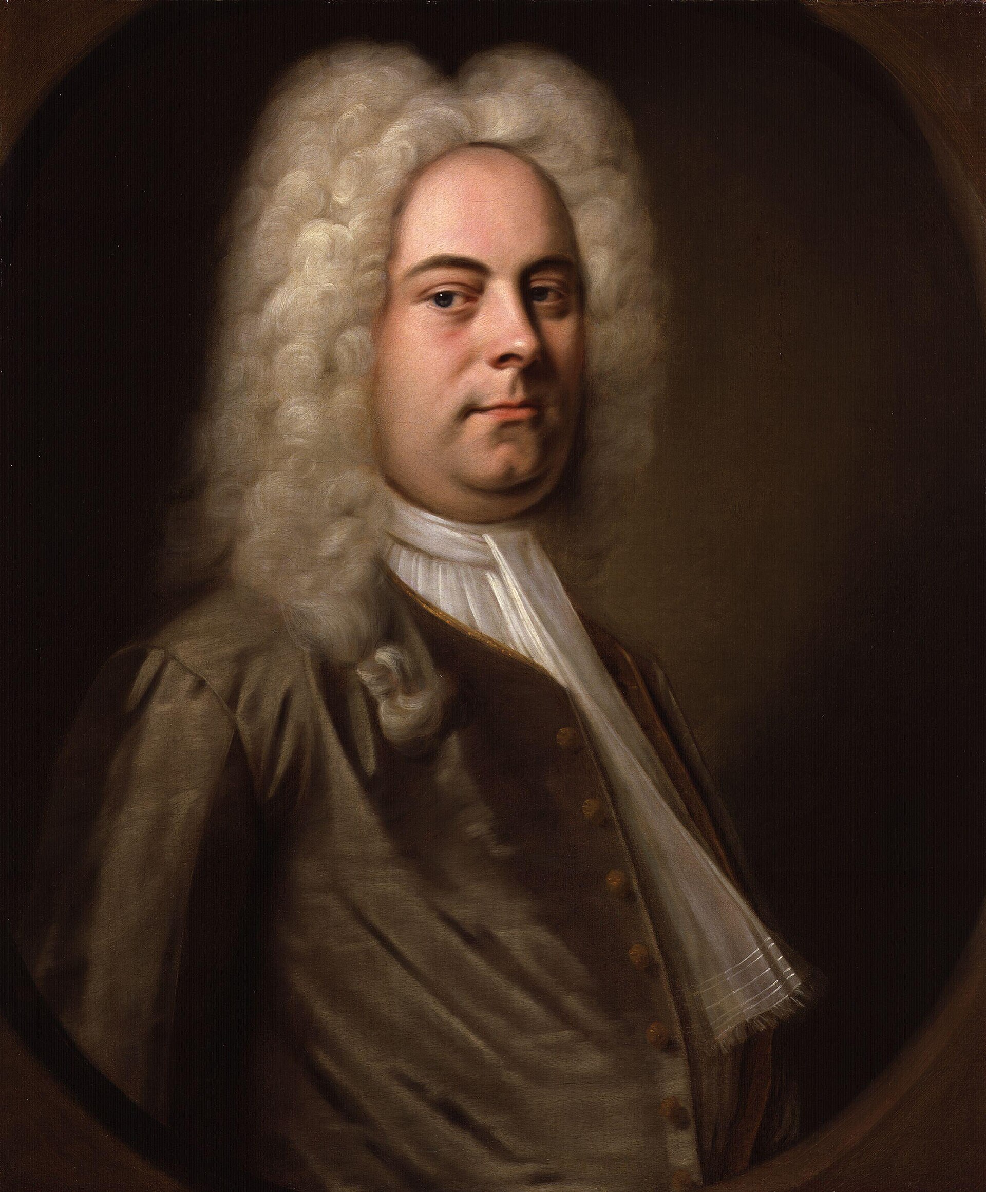 Imagem de referência de Georg Friedrich Händel, descrito nos dados abertos como compositor alemão (1685–1759)