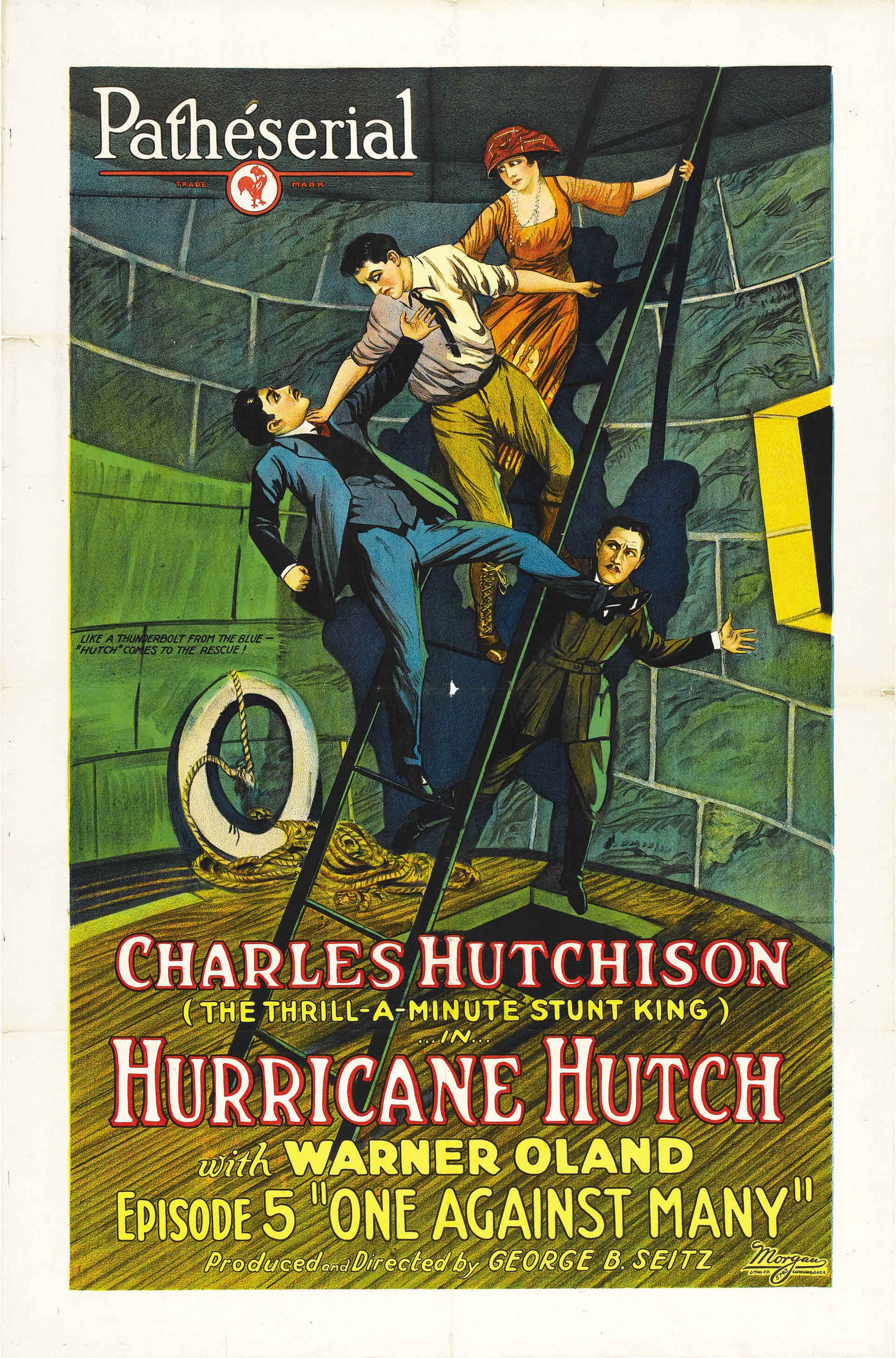 Imagem de referência relacionada a Hurricane Hutch, item descrito como filme de 1921 dirigido por George B. Seitz