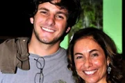 Cissa Guimarães e Rafael Mascarenhas posam para as redes sociais