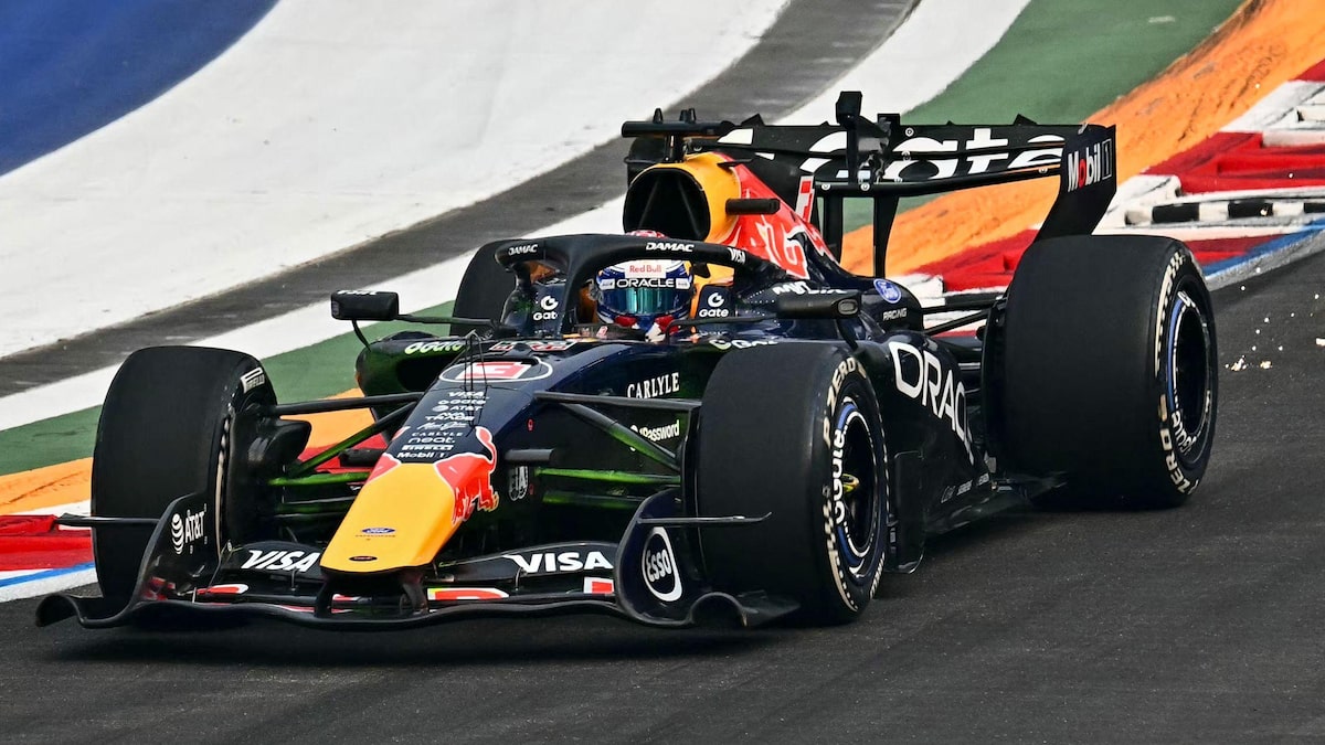 F1: Verstappen arranca pole da sprint em Singapura com Russel em segundo e Bortoleto em 14º