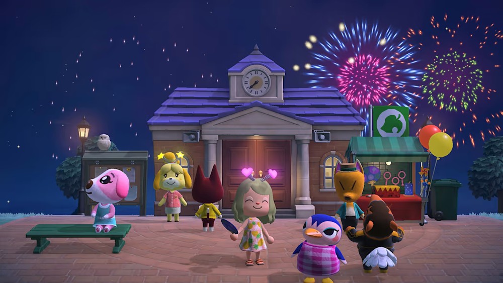 Em Animal Crossing: New Horizons é possível fazer diversas amizades pela cidade — Foto: Foto: Reprodução/Steam