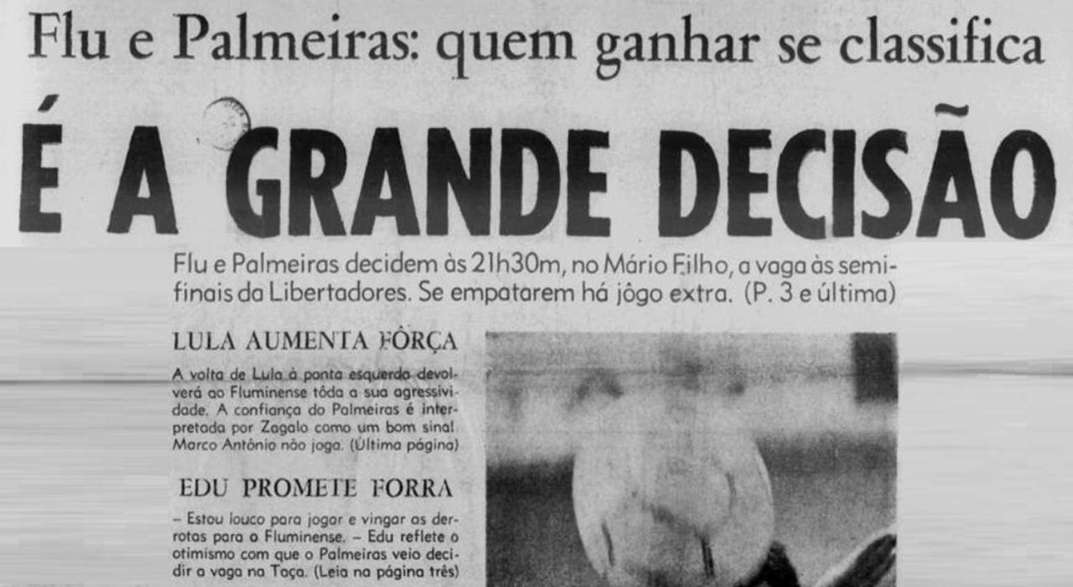 Fluminense e Palmeiras se enfrentaram duas vezes na Libertadores de 1971 &ndash;