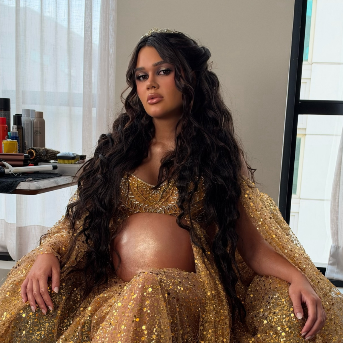 Franciny Ehlke rebate críticas após dizer que não gosta que encostem na barriga dela durante a gravidez