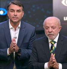 O segundo turno entre Flávio Bolsonaro e Lula tem resultado incerto e possíveis repercussões pelo continente Foto: AFP via Getty Images / BBC News Brasil