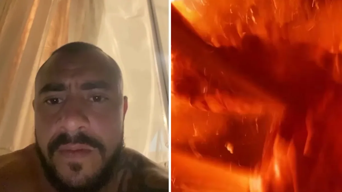 Brasileiro filma momento em que míssil russo atinge prédio na Ucrânia