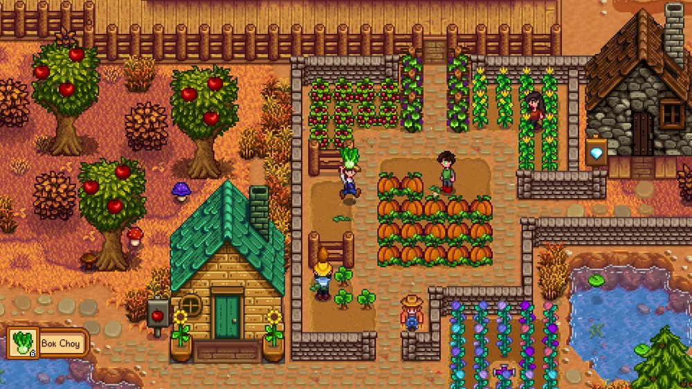 Stardew Valley tem múltiplas tarefas para desafiar os jogadores diariamente — Foto: Divulgação/ConcernedApe