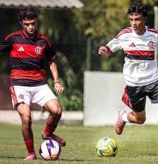 Gustavo Cardoso vem se destacando no sub-15 do Flamengo - Foto: Divulgação / Jogada10