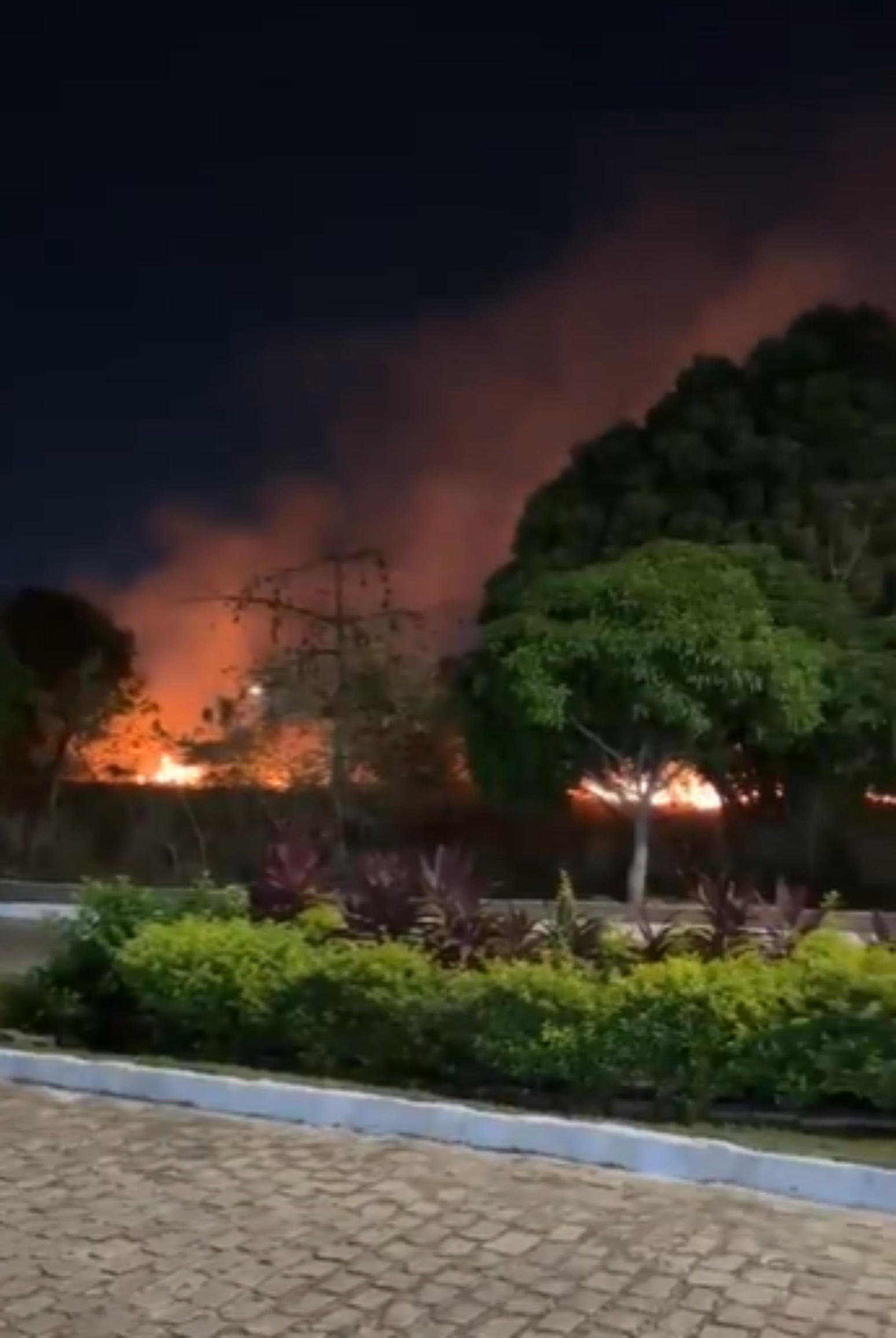 Inc&ecirc;ndio atinge a UFRN na v&eacute;spera do 2&ordm; turno