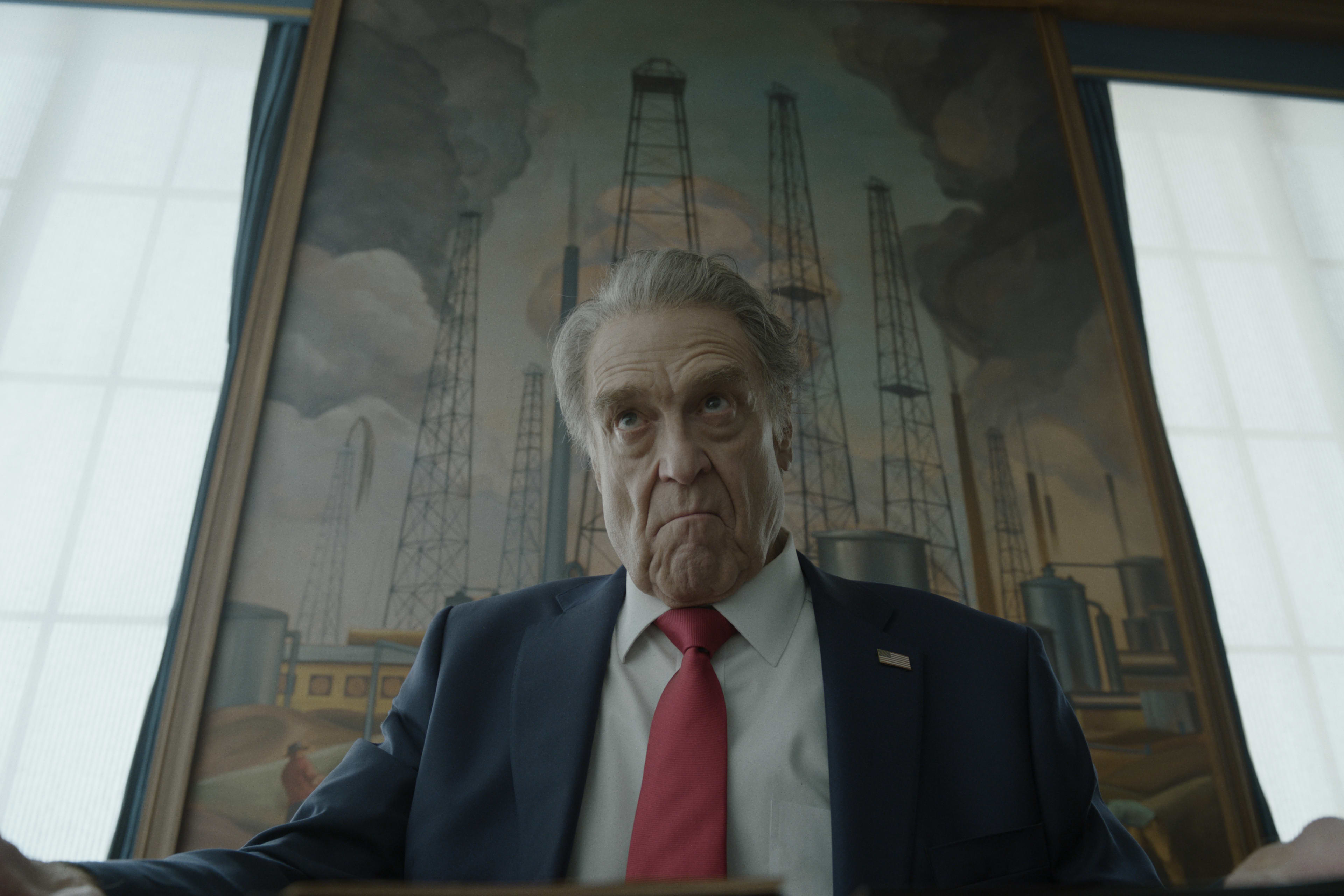 John Goodman is a president with a problem in Digger.