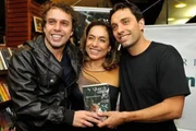 Cissa Guimarães e filhos João e Thomaz Velho