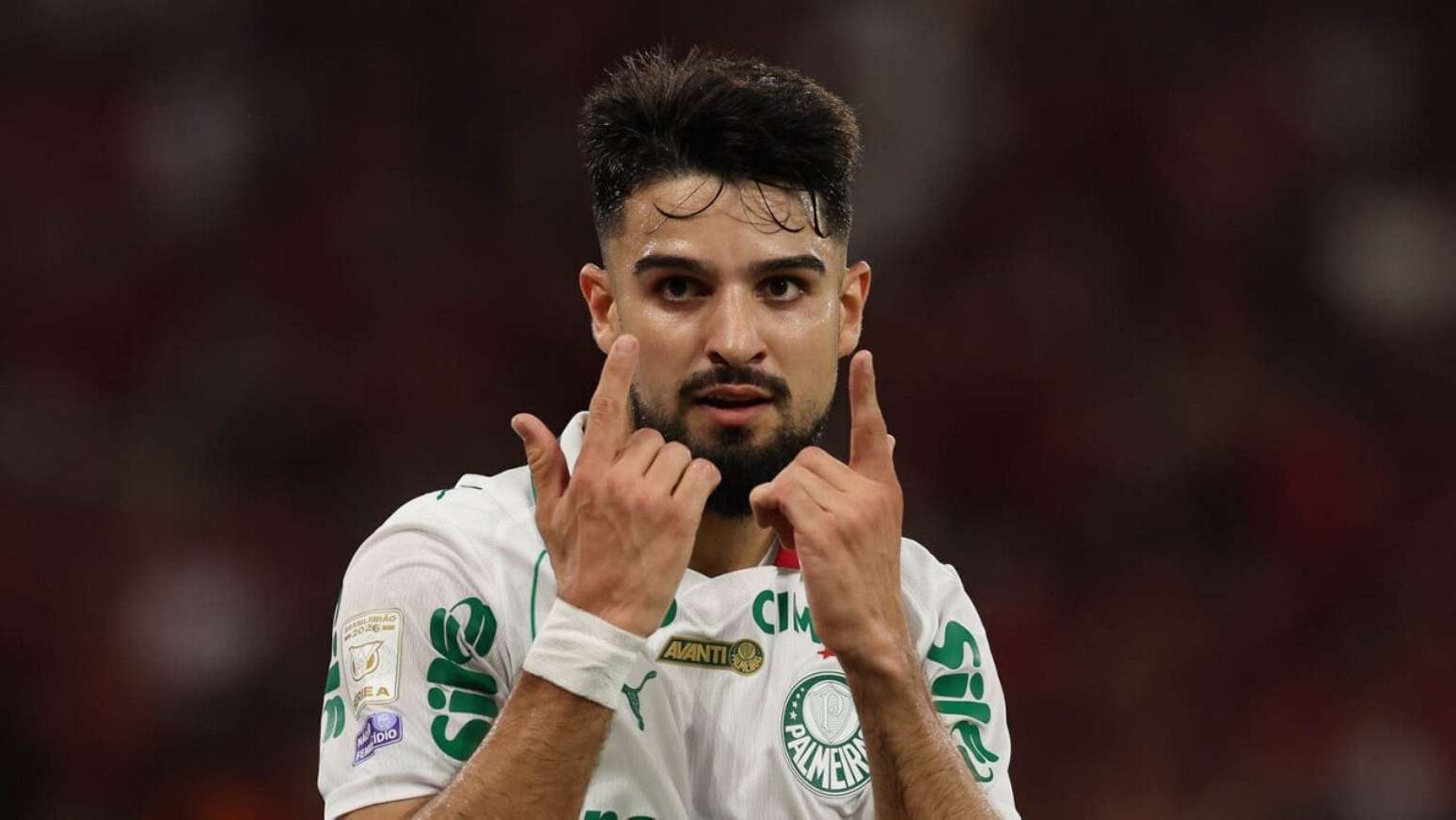 Flaco L&oacute;pez &eacute; um dos protagonistas do Palmeiras na temporada &ndash;