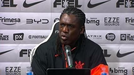 Veja a entrevista de Seedorf, técnico do Corinthians, depois da derrota para o Vasco