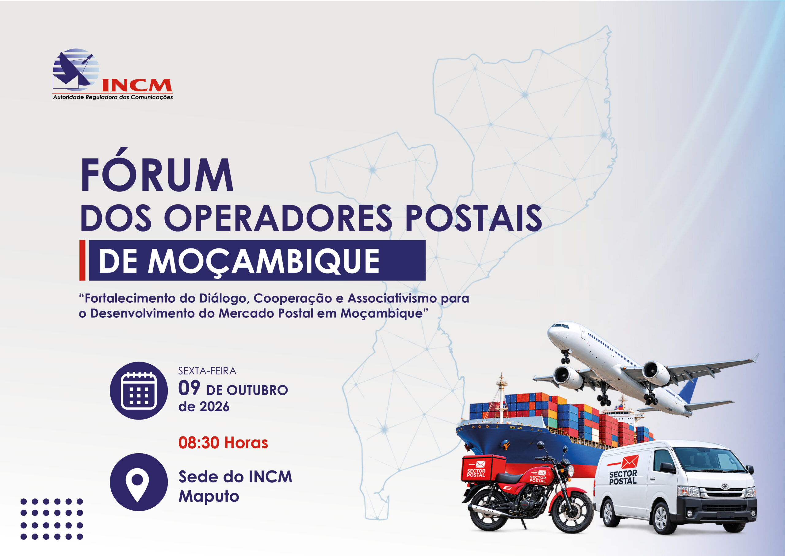 INCM realiza I Fórum dos Operadores Postais de Moçambique
