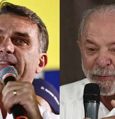 Pesquisa BTG-Nexus: Flávio Bolsonaro tem 50,5% em votos válidos no 2º turno e Lula, 49,5%; cenário é de empate técnico Foto: Wilton Júnior/Estadão / Estadão