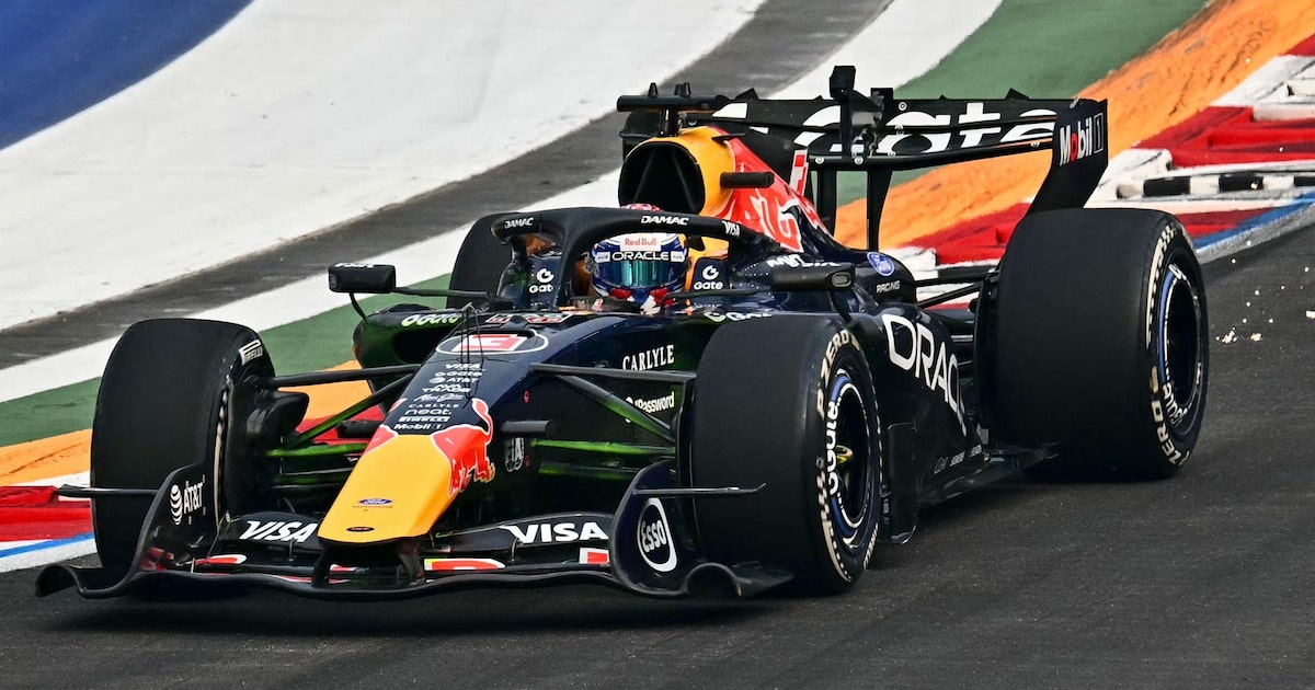 F1: Verstappen arranca pole da sprint em Singapura com Russel em segundo e Bortoleto em 14º