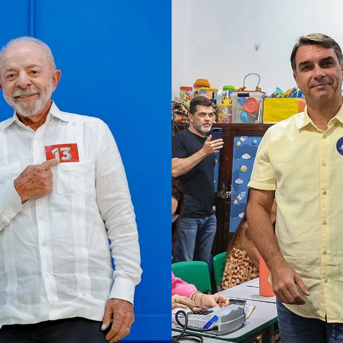 Lula cresceu mais que o dobro de Flávio no 2° turno no estado de São Paulo